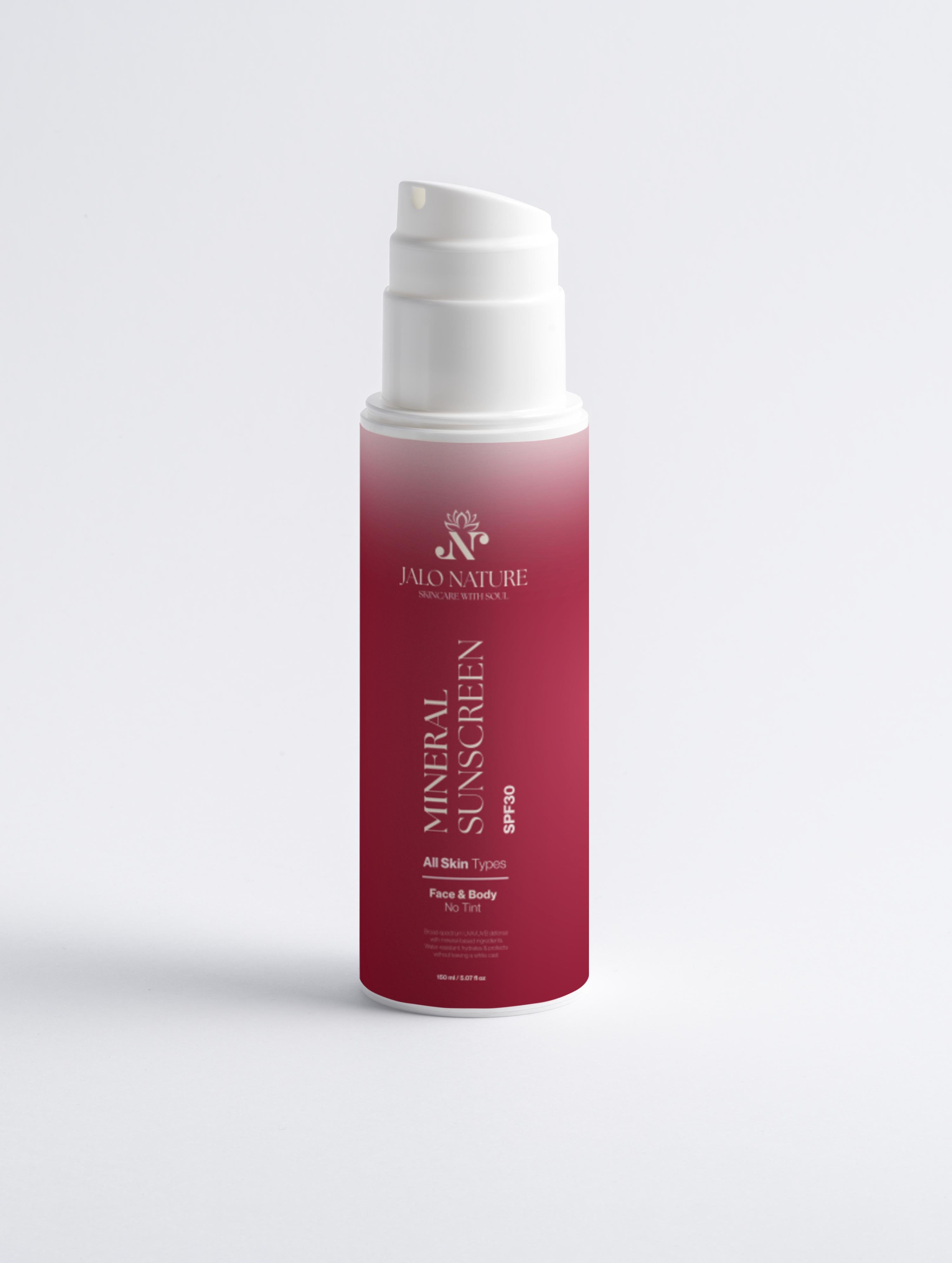 Mineral Sunscreen SPF30 for Face & Body