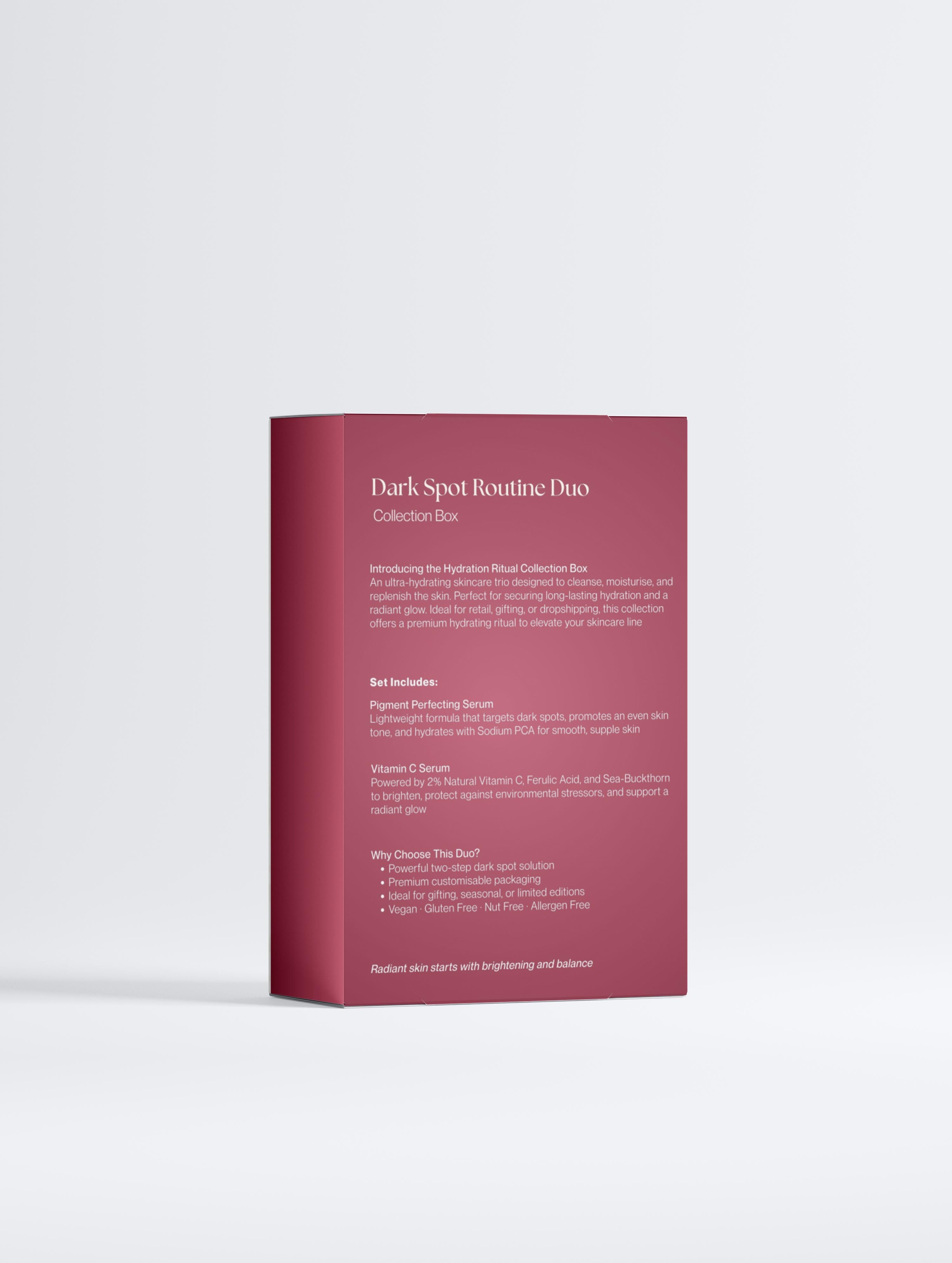 Dúo de rutina para manchas oscuras